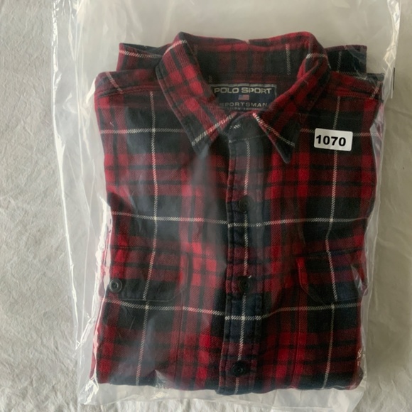 Ralph Lauren Polo Sport Sportsman Flannel Shirt. - Picture 9 of 9